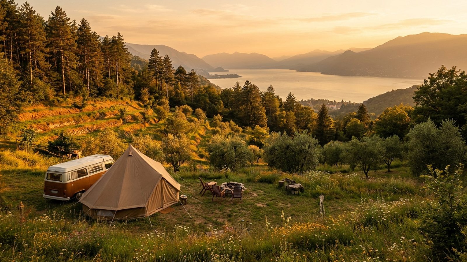 The best campsites on Lake Maggiore (Italy) by reviews