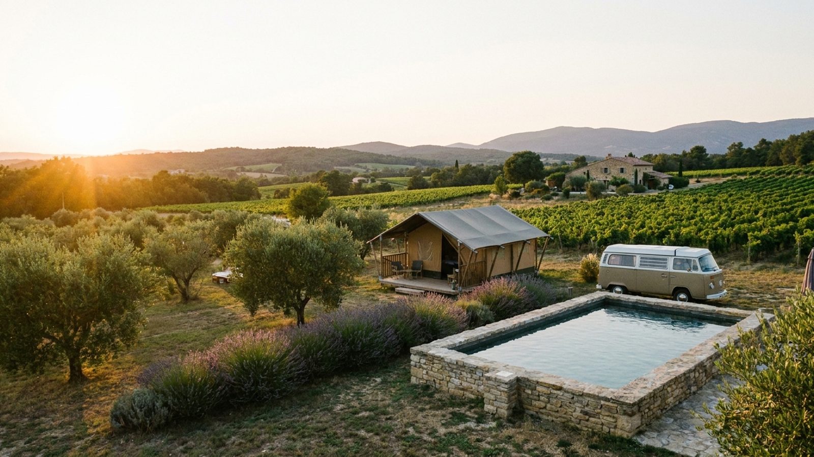 The best campsites in Provence with a swimming pool