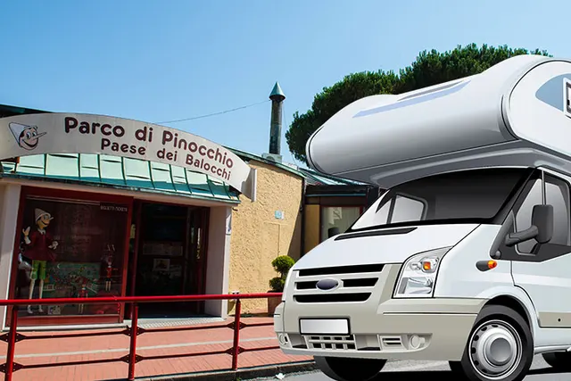 Area camper Collodi