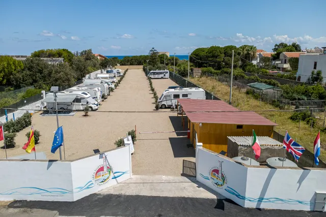 Area sosta camper Capo Peloro