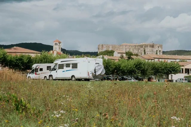 Aire camping car Le Teil
