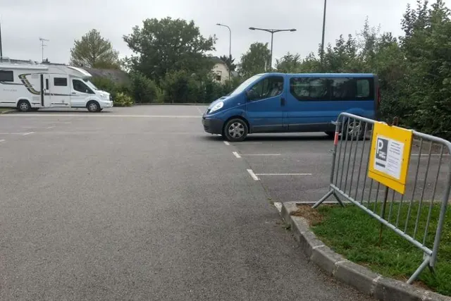Aire de stationnement à Vitré
