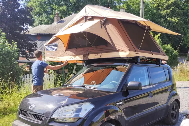 La Fosse Bleue aire de camping-car