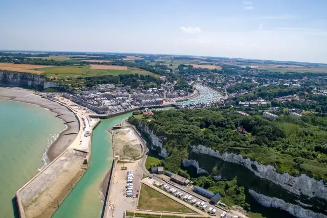 Aire de camping-cars Saint-Valery-en-Caux