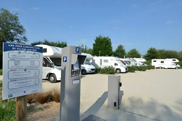Aire Camping-cars Villers-sur-Mer