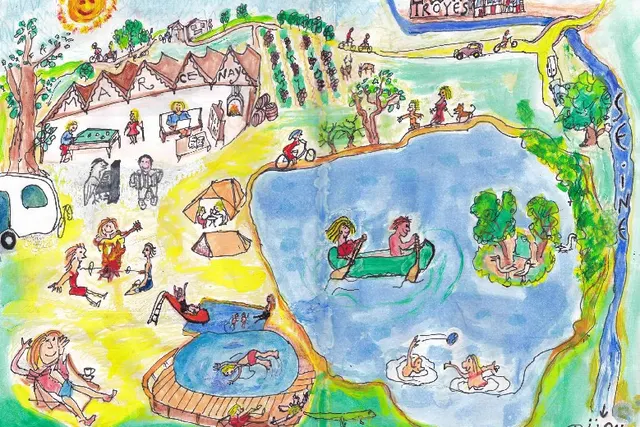 camping Les Grebes du Lac de Marcenay
