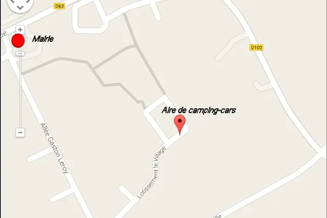 Aire de camping-cars de Bourseville