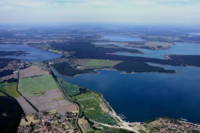 Parkplatz Seestrand Südsee in Peickwitz