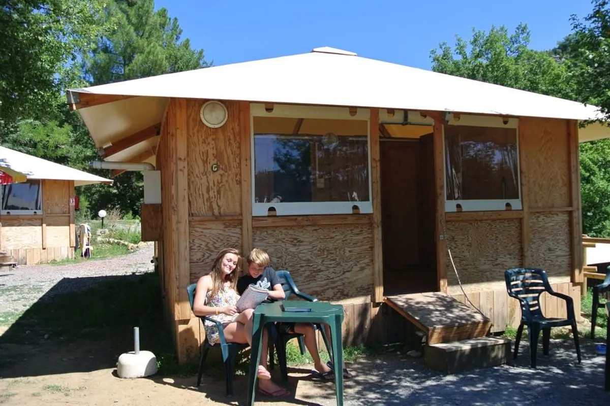 Camping Les Cabanes de Cornillon - Ceven'Aventure