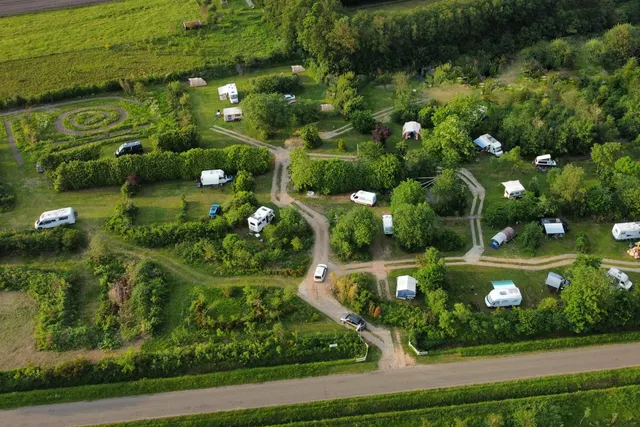 Camping hunebed