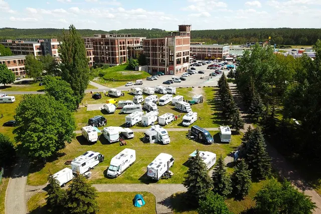 Camping an der Oder