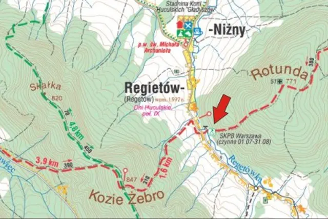 Baza namiotowa w Regetowie