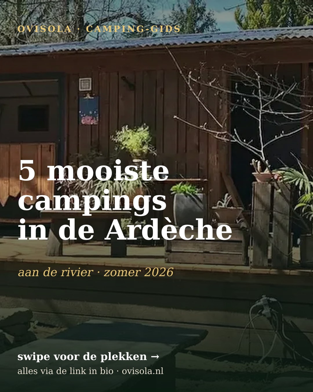 5 mooiste campings in de Ardèche