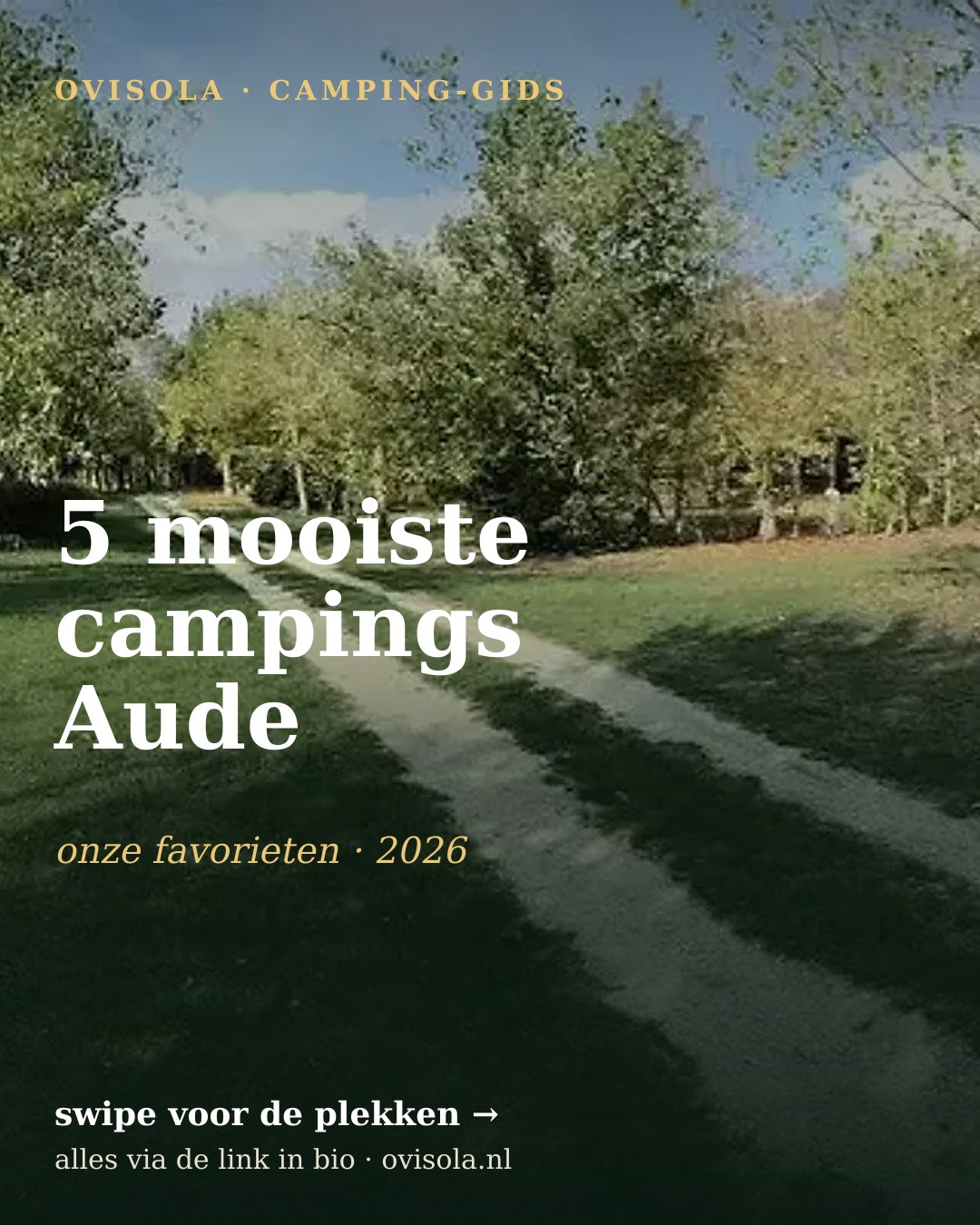 5 mooiste campings Aude