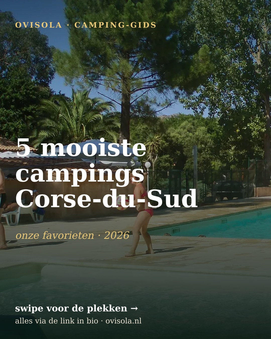 5 mooiste campings Corse-du-Sud