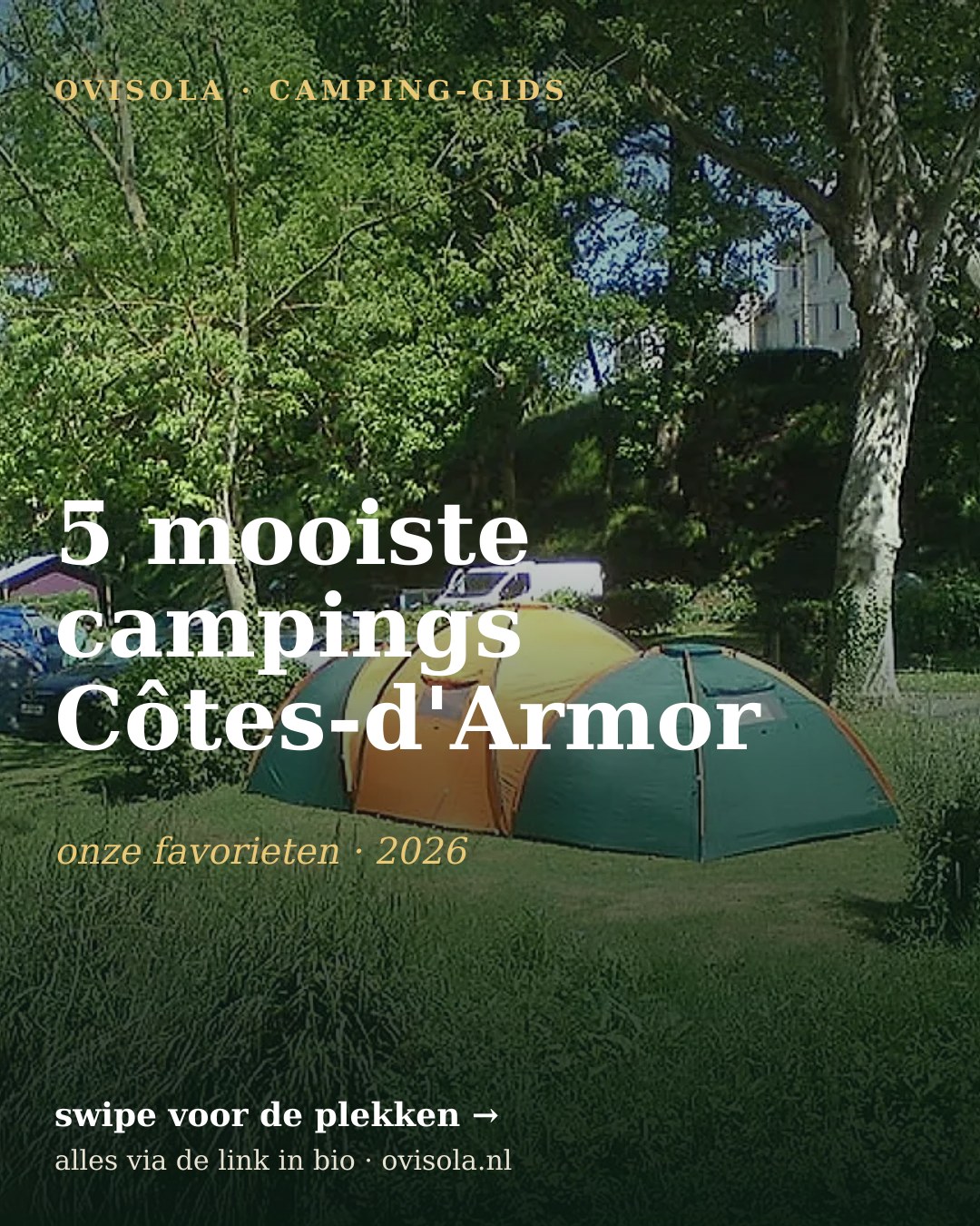 5 mooiste campings Côtes-d'Armor