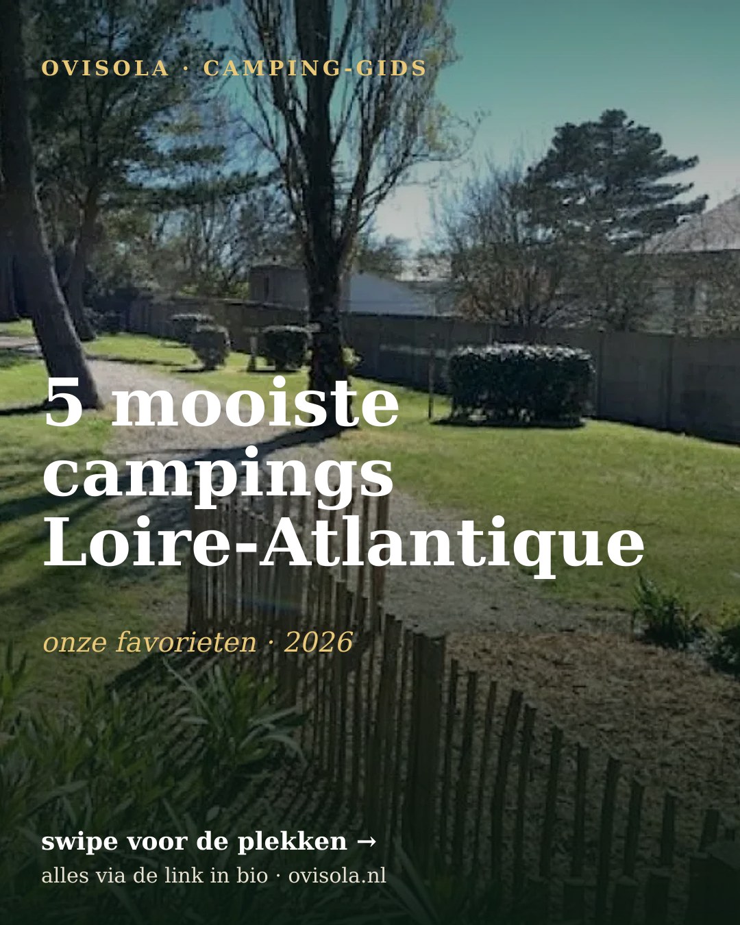 5 mooiste campings Loire-Atlantique