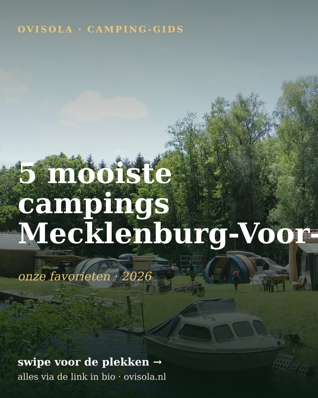 5 mooiste campings Mecklenburg-Voor-Pommeren