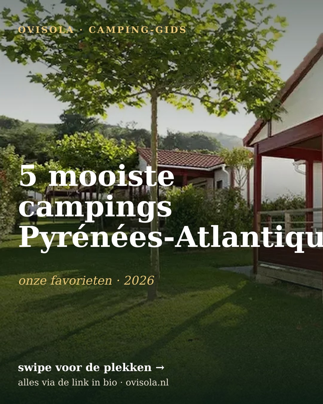 5 mooiste campings Pyrénées-Atlantiques