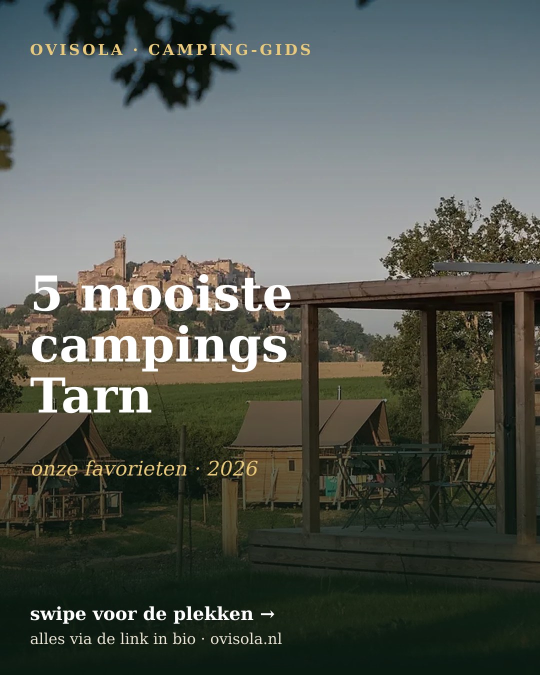 5 mooiste campings Tarn