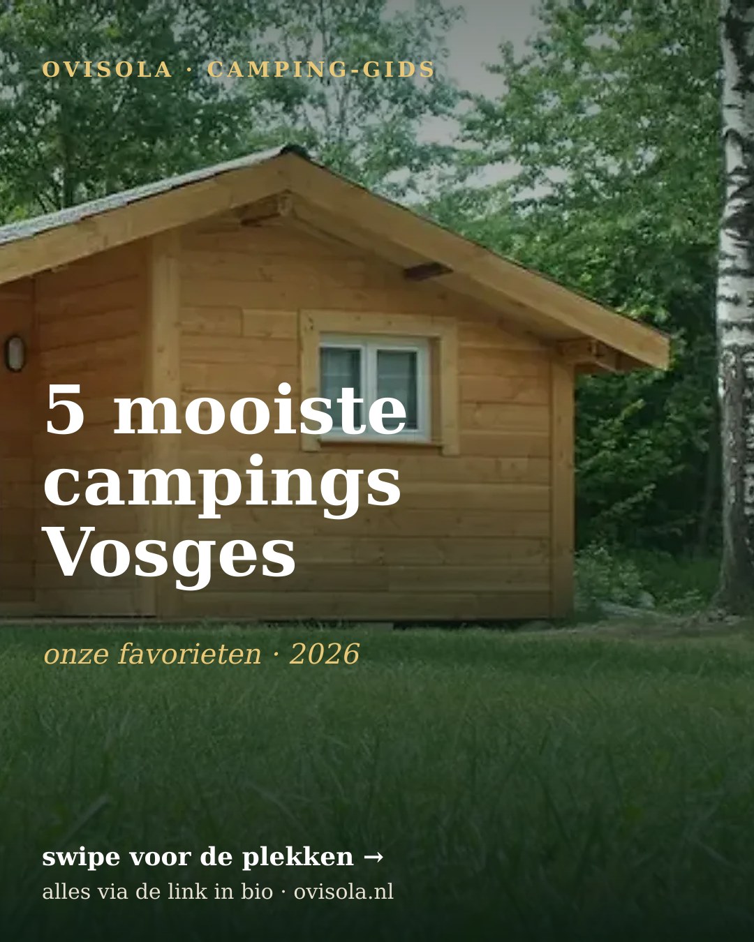 5 mooiste campings Vosges