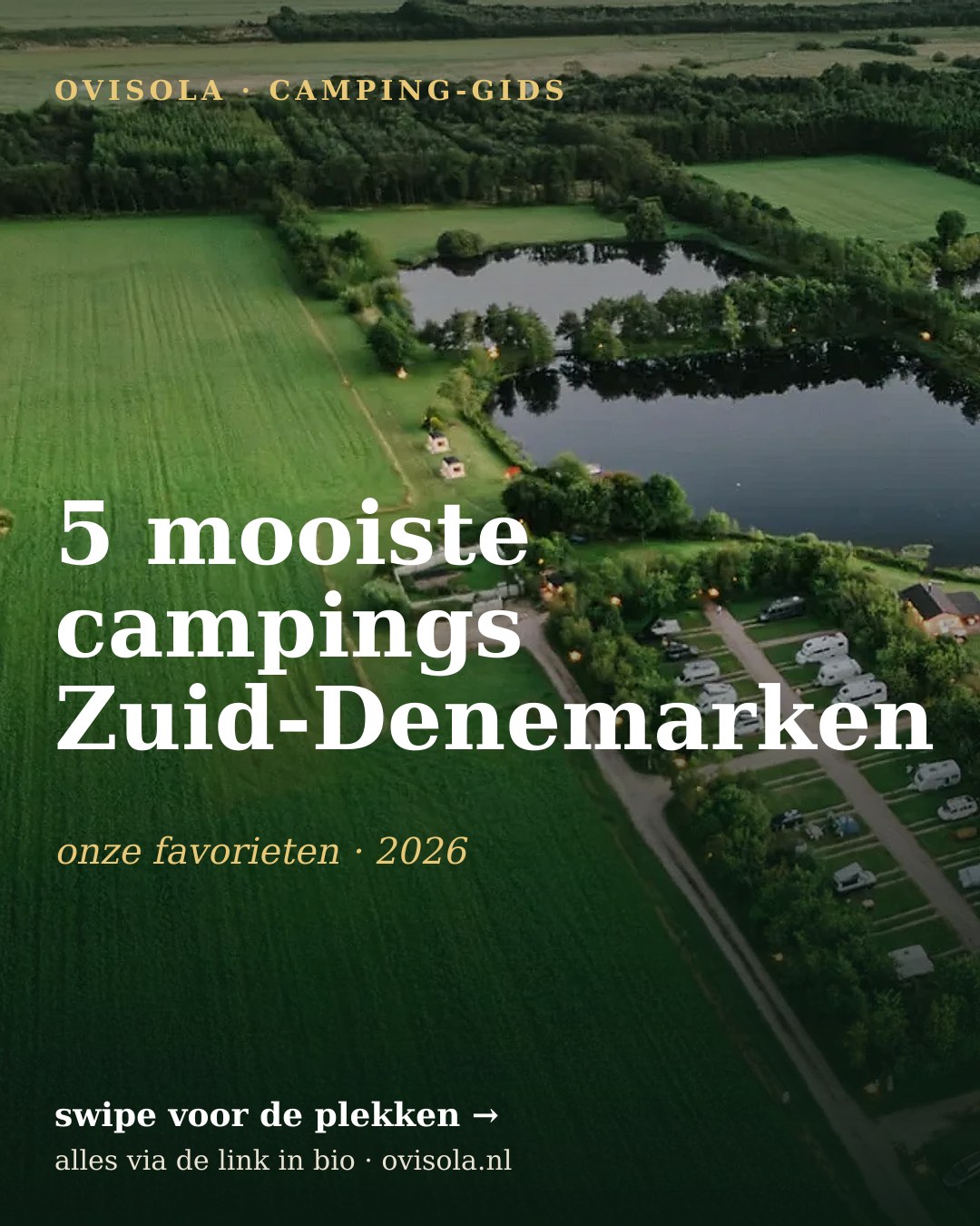 5 mooiste campings Zuid-Denemarken
