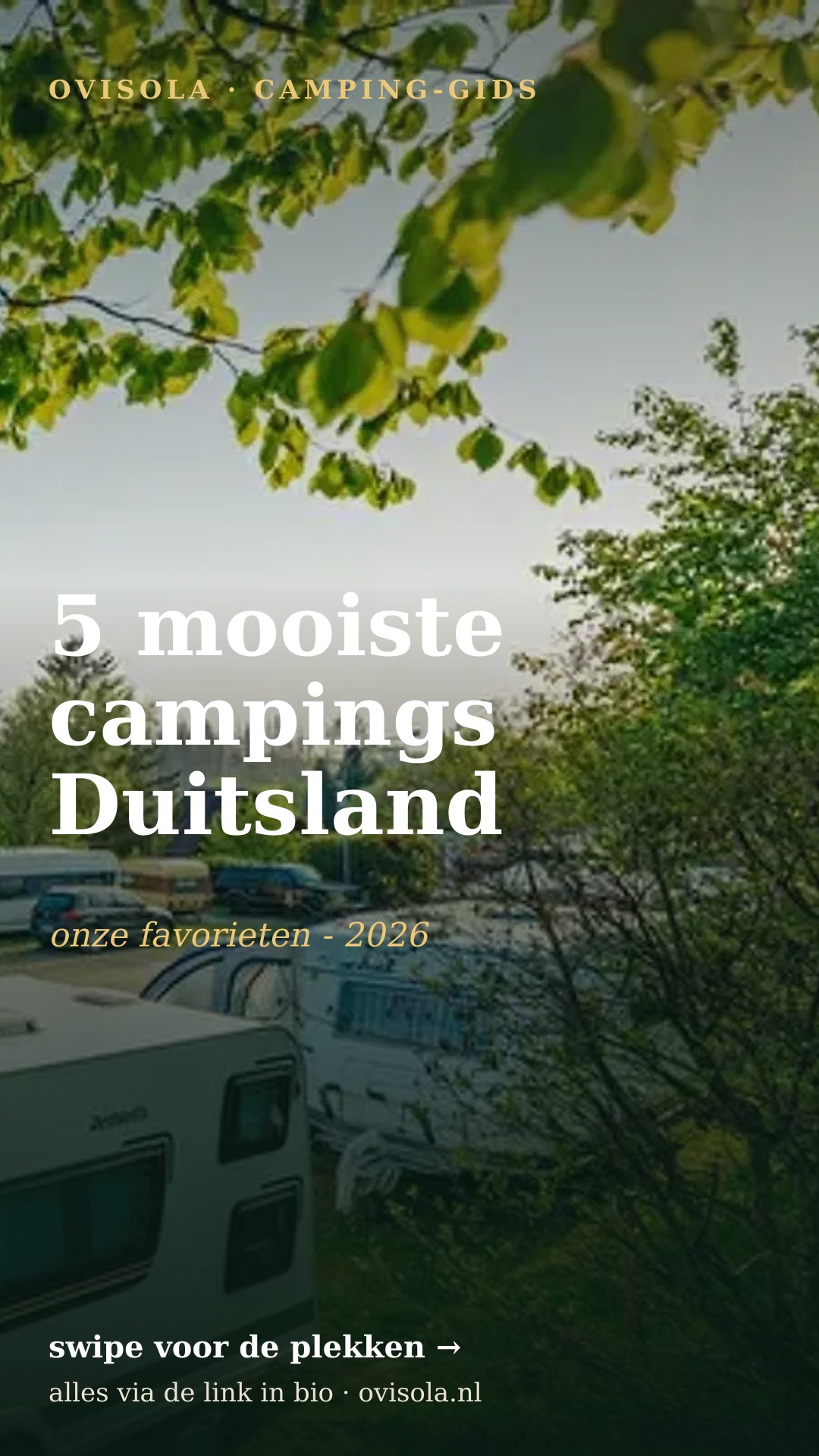 5 mooiste campings Duitsland