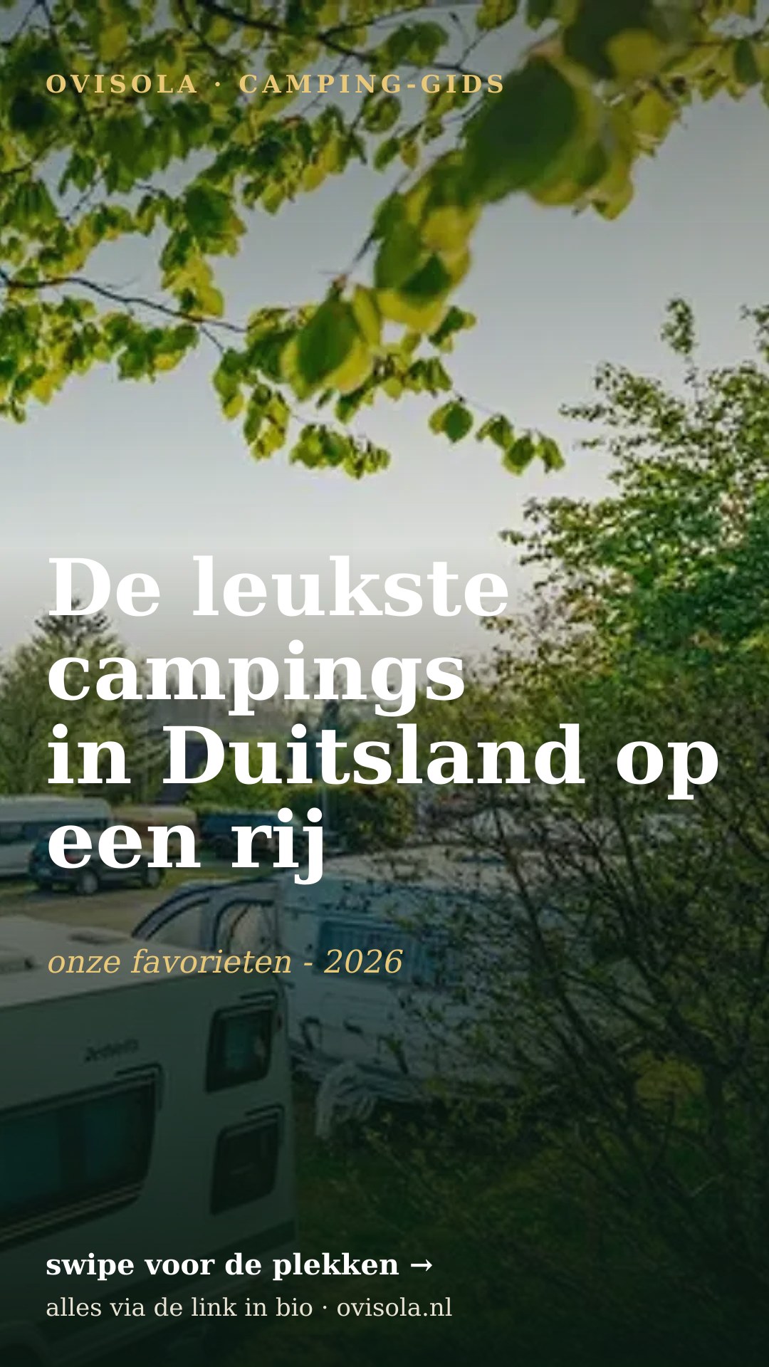 De leukste campings in Duitsland op een rij