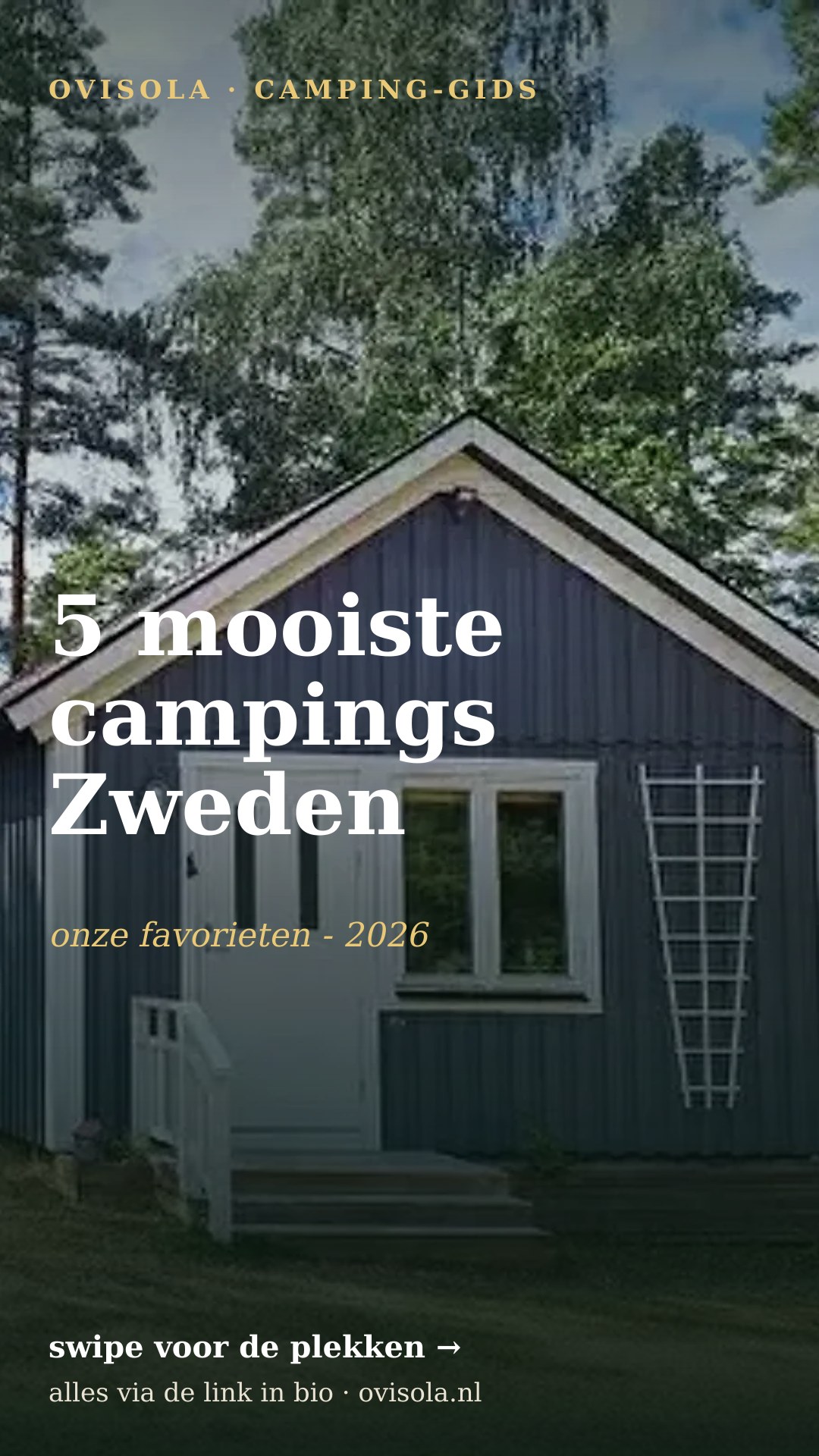 5 mooiste campings Zweden