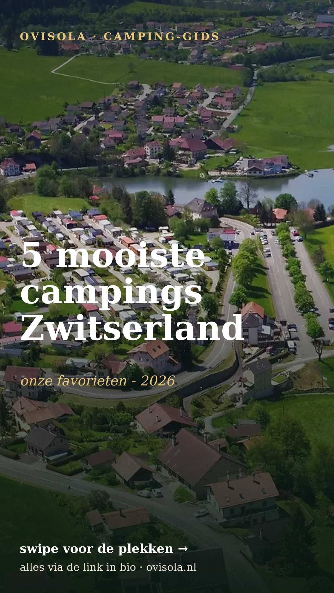 5 mooiste campings Zwitserland