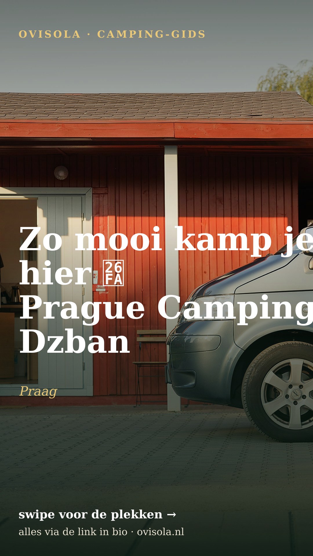 Zo mooi kamp je hier ⛺ Prague Camping Dzban