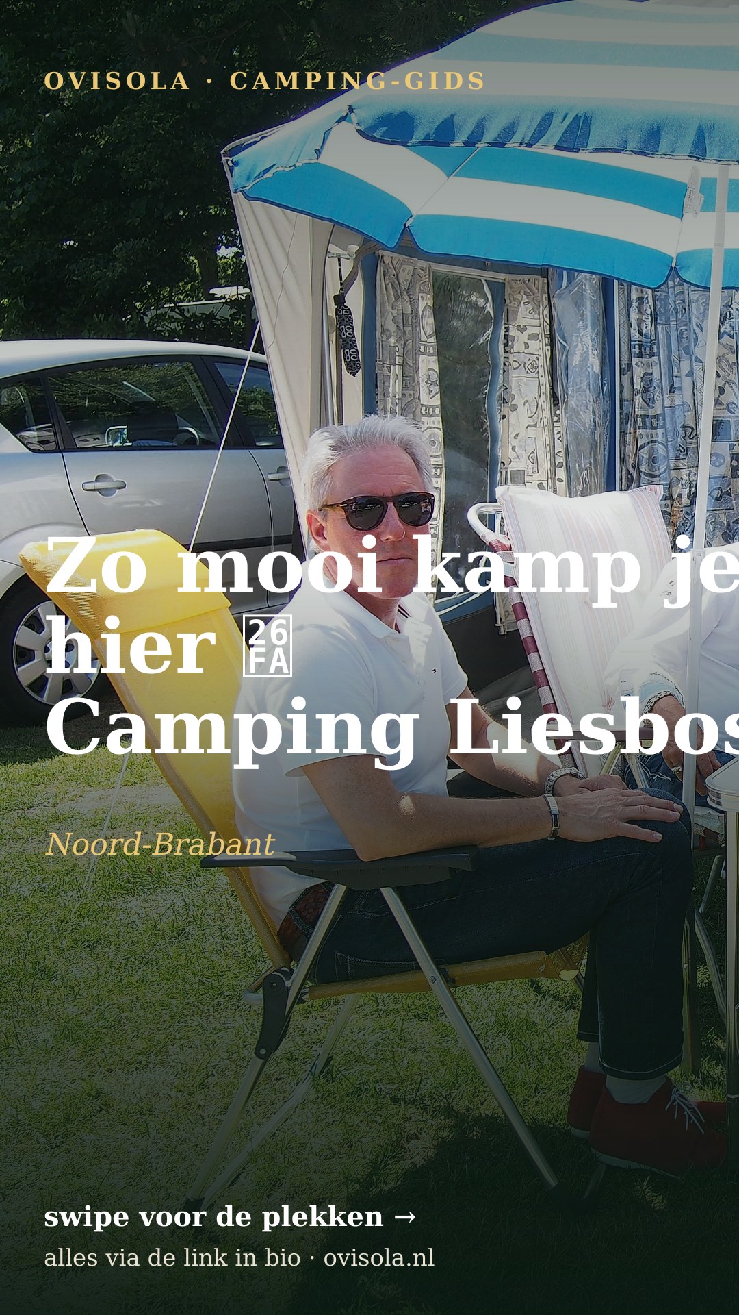 Zo mooi kamp je hier ⛺ Camping Liesbos
