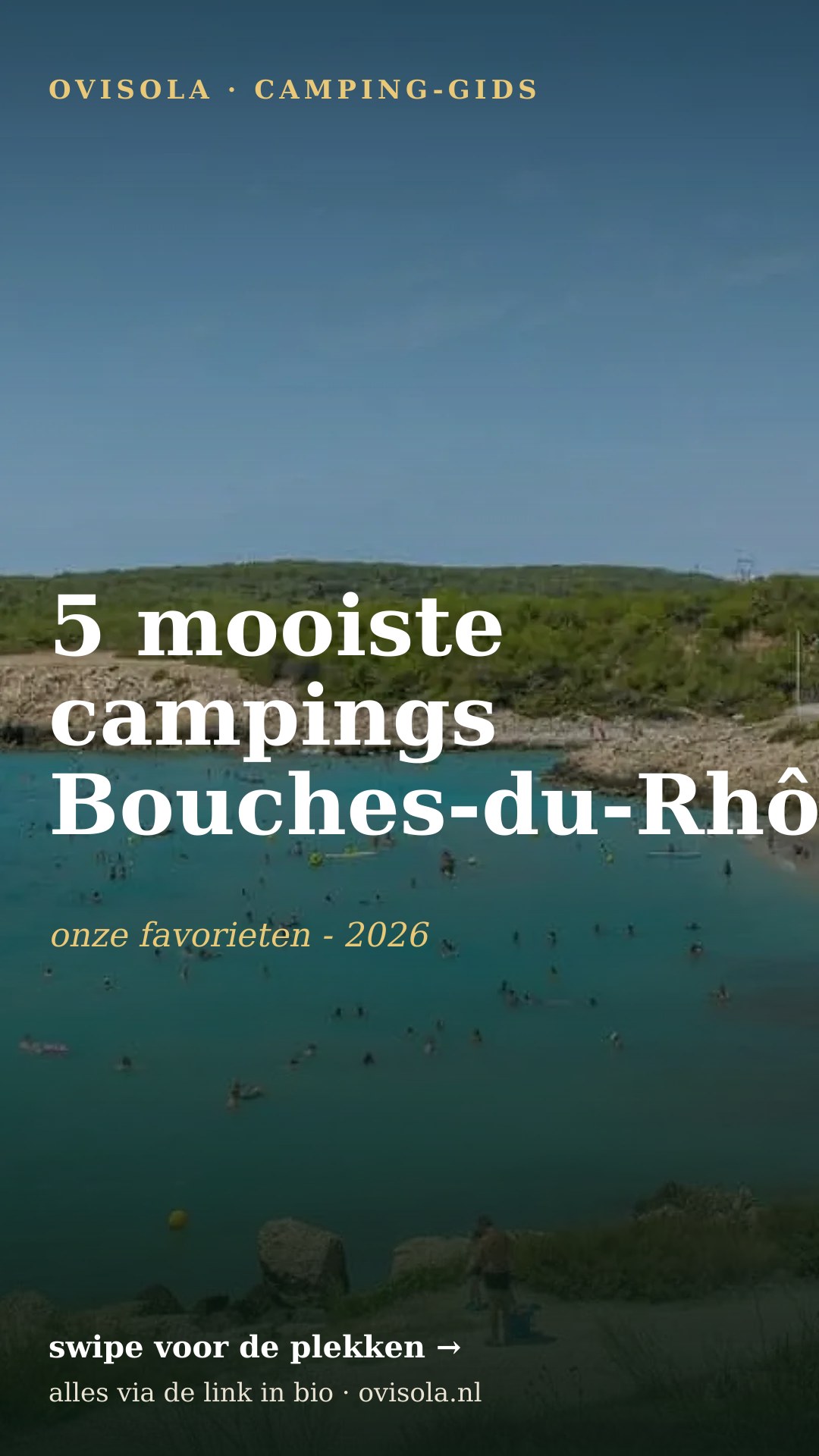 5 mooiste campings Bouches-du-Rhône