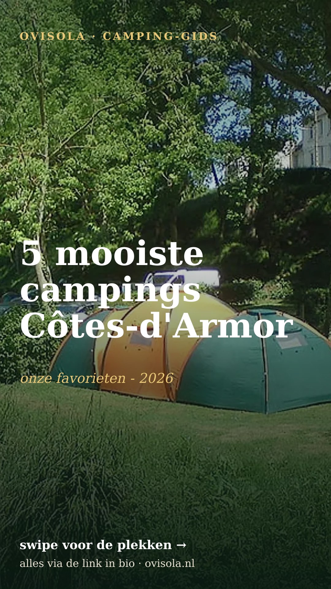 5 mooiste campings Côtes-d'Armor