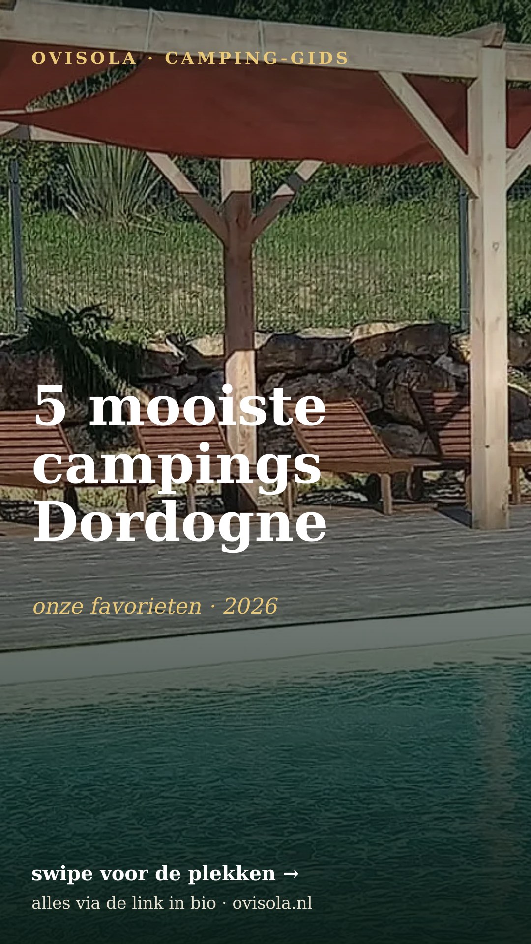 5 mooiste campings Dordogne