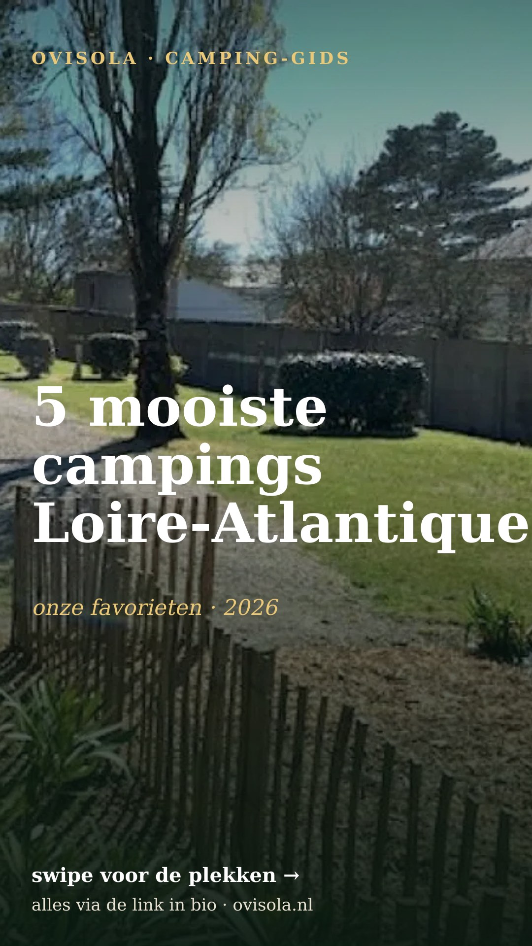 5 mooiste campings Loire-Atlantique