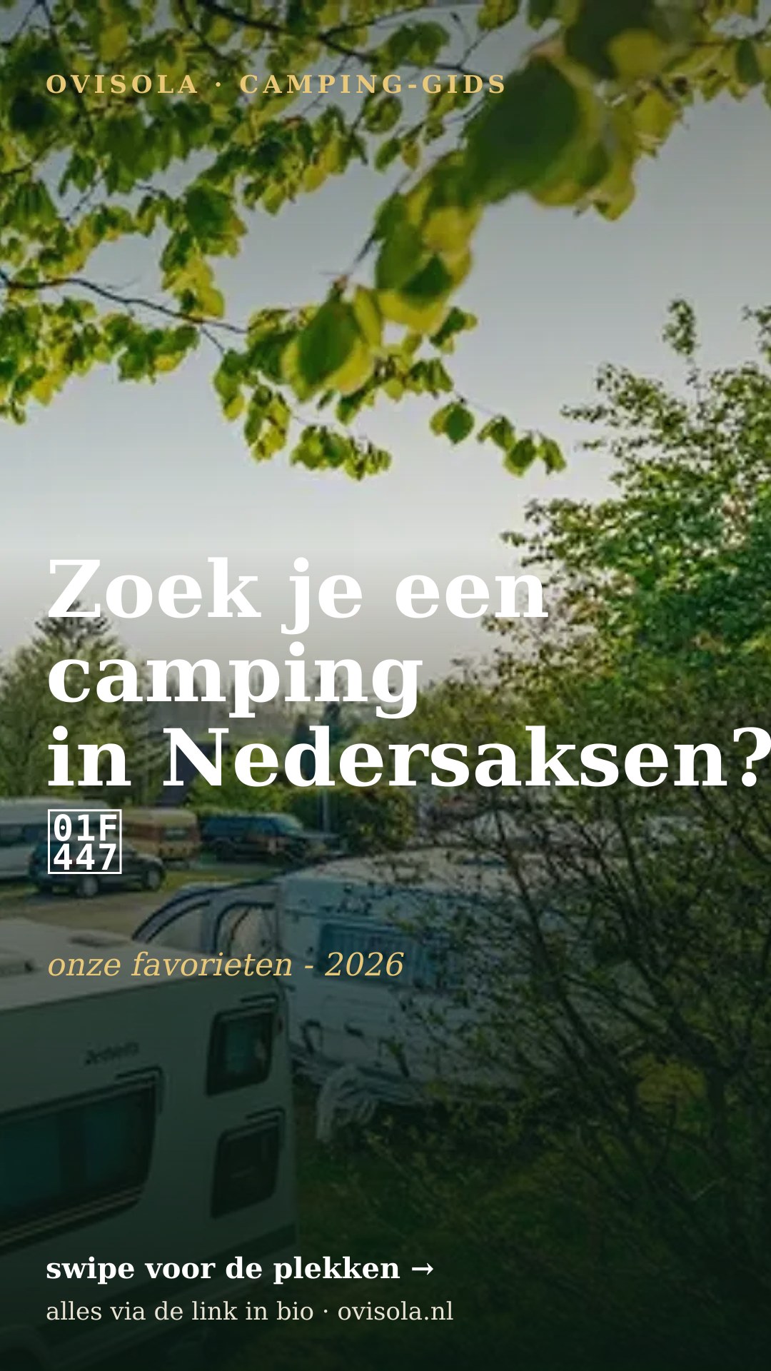 Zoek je een camping in Nedersaksen? 👇
