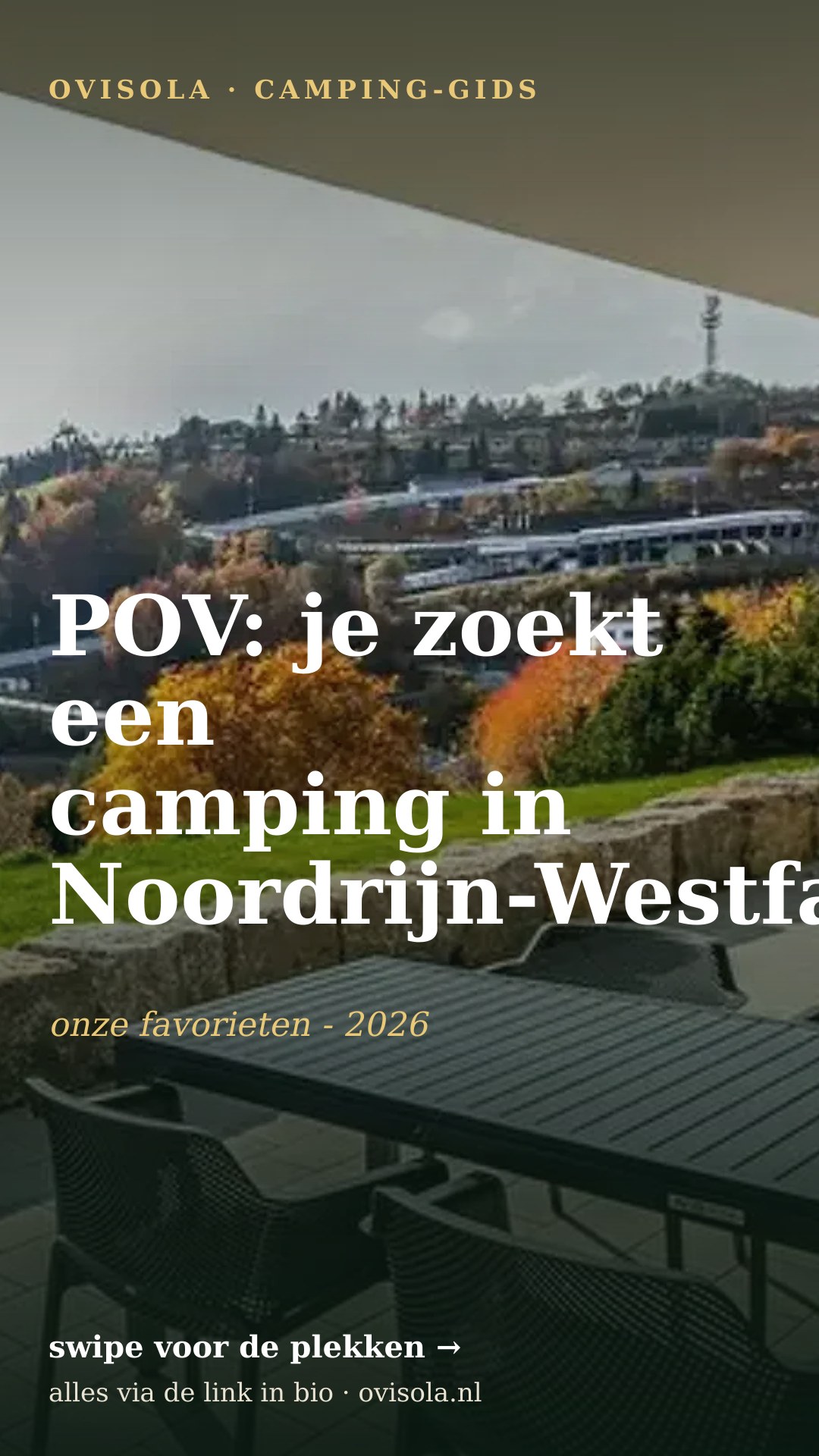 POV: je zoekt een camping in Noordrijn-Westfalen