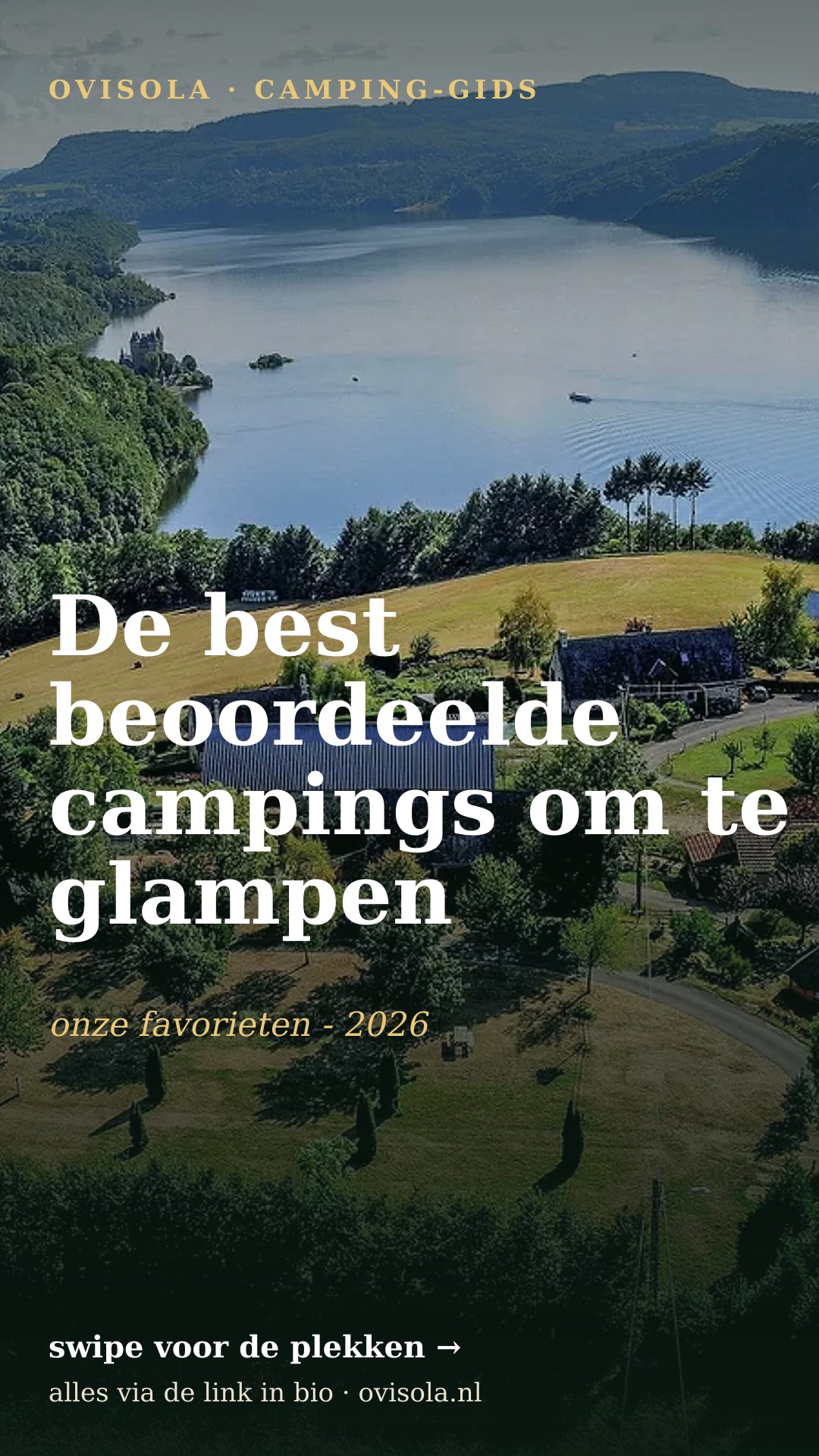 De best beoordeelde campings om te glampen