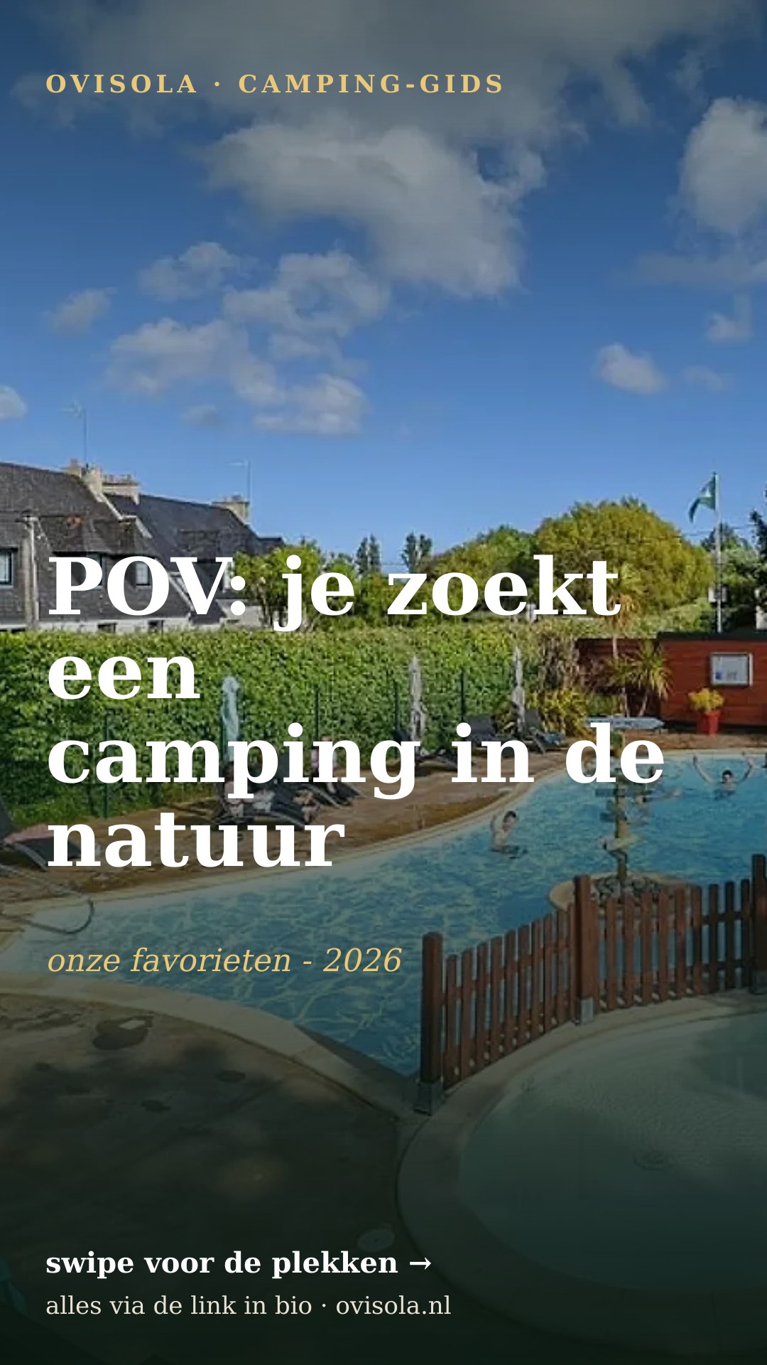 POV: je zoekt een camping in de natuur
