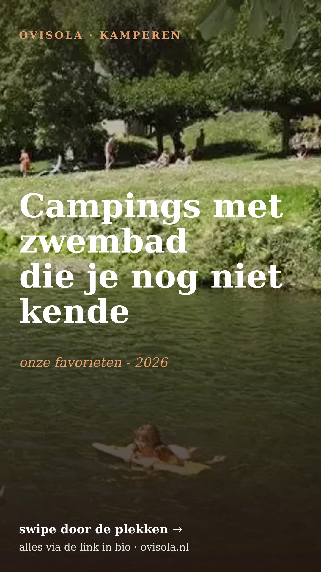 Campings met zwembad die je nog niet kende