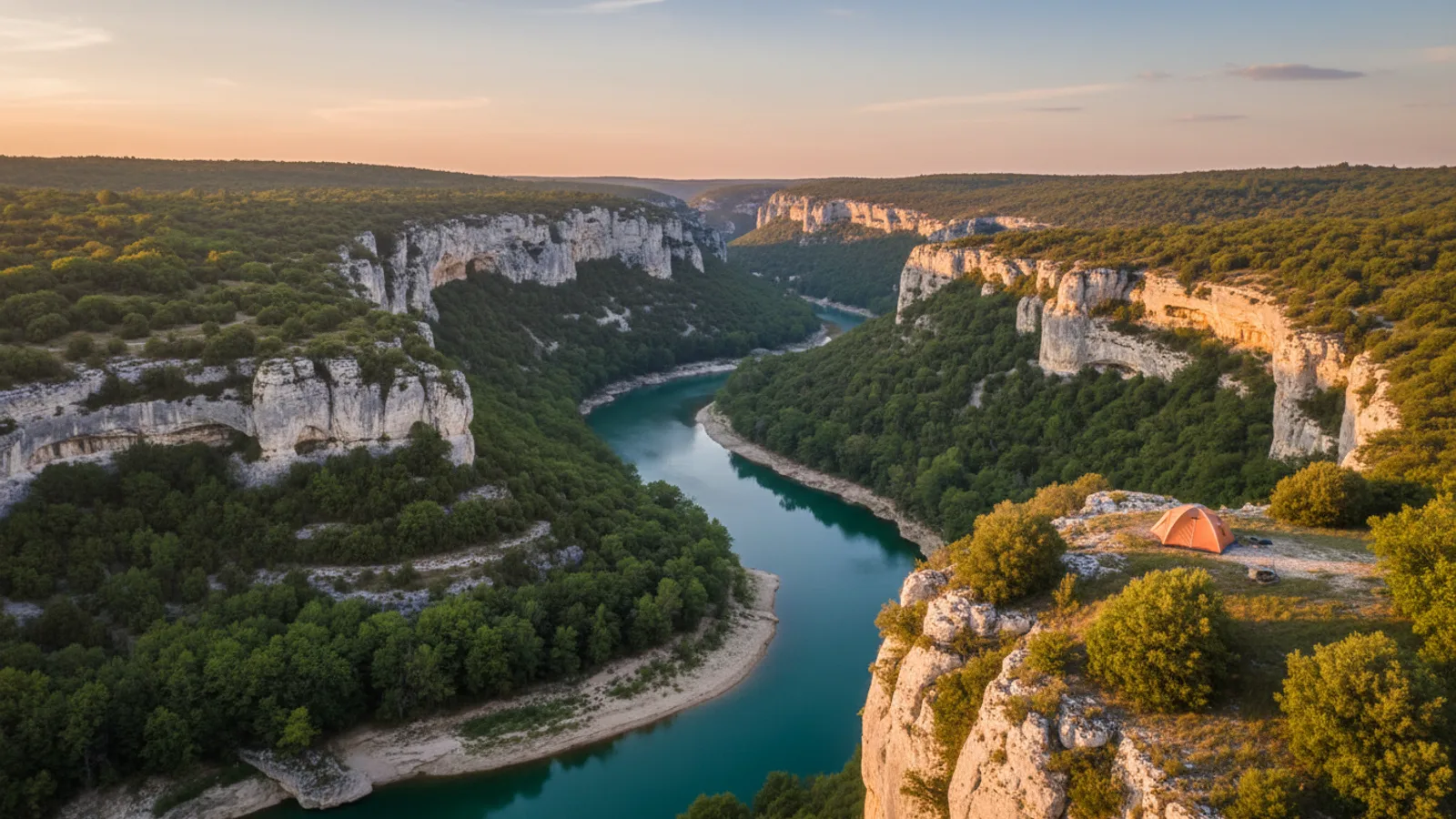 Camping in Ardèche
