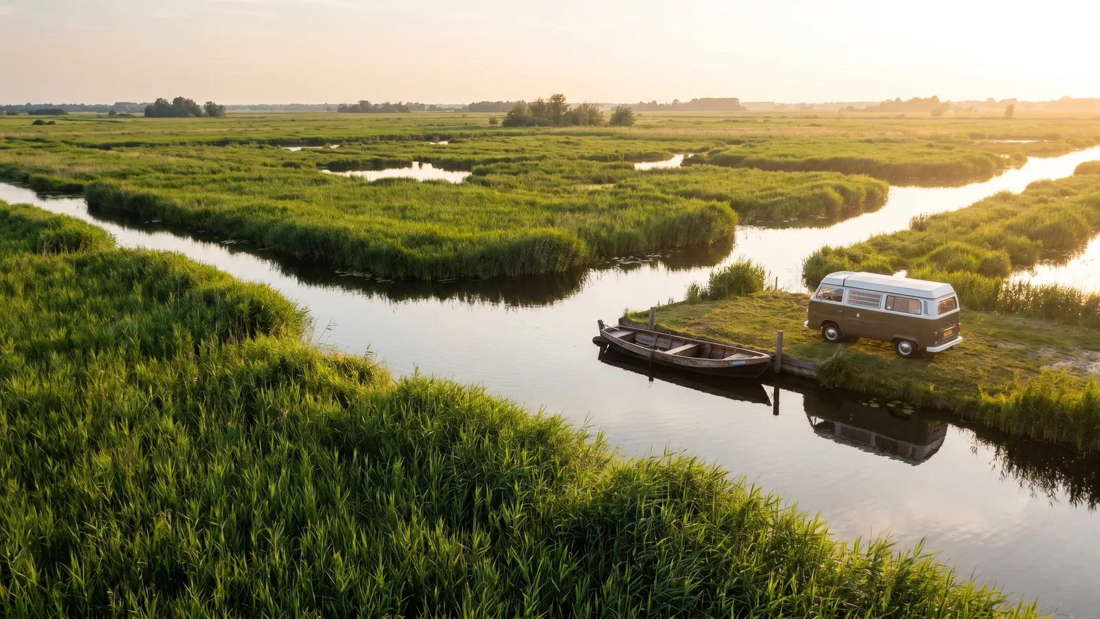 Die schönsten Campingplätze in Overijssel — mit Camperpark Midas im Fokus